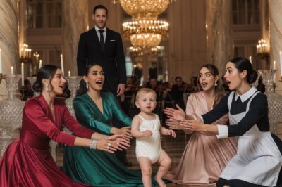 Three women compete to win the heart of a billionaire, but his child makes an unexpected move…