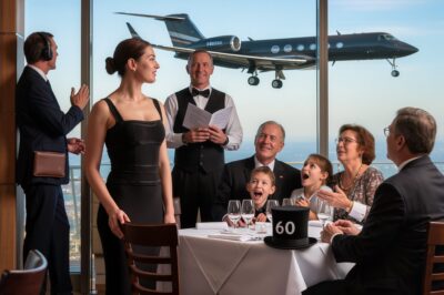 “We’re giving you space to grow up,” my mother said—and wanted me to leave my father’s 60th birthday party. The room was still laughing when a man in a suit walked into Le Bernardin, found me, and said, “Miss Williams, your helicopter is ready.” The entire room froze, the waiter stammered—his next question petrified our family.