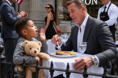 A homeless boy shouted, “Don’t eat that!”… The billionaire fr0ze when he learned why!…