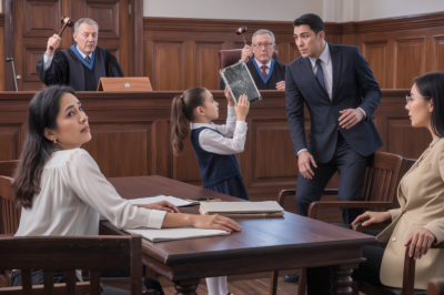 Mi esposo me pidió el divorcio y quiso quitarme la custodia de mi hija de 8 años. Pero ella le preguntó al juez: “¿Puedo mostrarle algo que mamá no sabe, su señoría?” El juez asintió. Cuando el video comenzó… Todo el tribunal quedó en silencio.