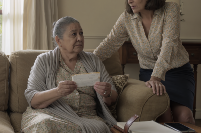 Me caí y quedé en muletas. Mis 3 hijos se turnaron 2 días y desaparecieron. Al día 8 sola, mi vecina me llevó al médico. Al día 15, mi hijo llamó: “Mamá, ¿estás bien?” Respondí: “Sí, hijo.” Y colgué, porque ya había… tomado una decisión…