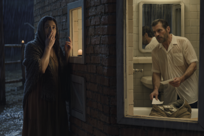 Todas las madrugadas, mi esposo pasaba horas en el baño… hasta el día en que miré por la ventana