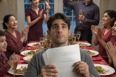 Mi esposa me pidió el divorcio el día de Navidad y su familia empezó a aplaudir. Pero lo que hice después los aplastó a todos. Esto pasó la última Navidad, y todavía estoy…