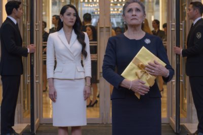 Fui a la inauguración de la boutique de mi hija. En la puerta, ella misma me detuvo: “Madre, no estás en la lista. Por favor, vete.” Me quedé allí de pie, sosteniendo el regalo que había llevado, mientras ella regresaba al interior sin mirar atrás. Quince días después… La boutique cerró sus puertas.