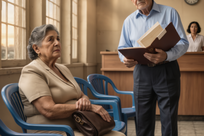Cuando esperé durante horas en el registro civil, mi prometido me llamó y dijo: “No voy a llegar hoy”. Minutos después, un desconocido se sentó a mi lado… Diez minutos después…