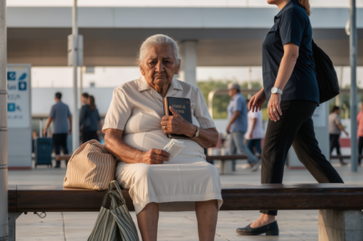 Después de vender mi casa para ayudar a mi hija, ella me dejó en un banco de una plaza con una bolsa de ropa: “mamá, vete a vivir con la tía Chonita… aquí ya no hay espacio para ti.” Me puso 50 pesos en la mano y se fue. Pero ella no sabía que yo había guardado un secreto… durante 12 años…