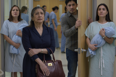 Viajé 12 horas para ver el nacimiento de mi nieto. En el hospital, mi hijo me dijo: “Mamá, mi esposa solo quiere familia aquí.” Y agregó: “No insistas… ella nunca te quiso.” Me fui en silencio. Tres días después, la maternidad me llamó: “Señora, faltan 10 mil del parto.” Respiré hondo y dije solamente…