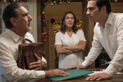 “Firma o vete de mi casa” mi hijo me amenazó en plena nochebuena, yo respondí: “no firmo nada”, lo que pasó 24 horas después lo dejó en la ruina, historia real.