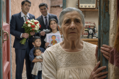 Madre sola abre la puerta a un padre desesperado con dos niños… sin imaginar lo que estaba por venir
