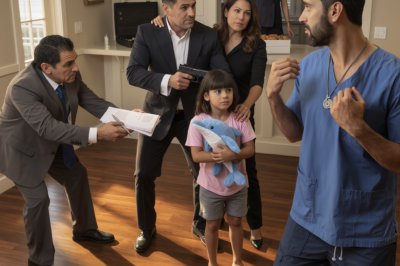 Mi papá apuntó una pistola a la cabeza de mi hija de 4 años y gritó: “¡Firma los papeles del préstamo o atente a las consecuencias!” Mi mamá se reía, mi hermana sostenía a mi hija y mi hermano me empujaba los papeles. Cuando me negé, sonó un disparo… mi hija cayó al suelo. Ellos gritaron: “¡Te advertimos!” Pero no tenían idea de lo que venía después.