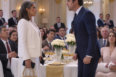 Mi yerno me dio tres cachetazos delante de 200 invitados y gritó: “¡aprende a comportarte, vieja!” pero yo sonreí, a pesar de la vergüenza. Saqué mi celular de la bolsa. Hice una llamada. Cinco palabras. Y en tres minutos, todos vieron… lo que guardé 872 días.