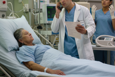 Sufrí un accidente grave. El médico llamó a mi hijo: “Tu madre necesita cirugía de emergencia o puede no sobrevivir.” Mi hijo respondió: “Estoy en el cumpleaños de mi suegra. Si se muere, avísame después.” Horas después, desperté. El médico sonrió y dijo: “Tu hijo no sabe… quién eres realmente, ¿verdad?”