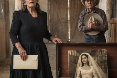 Tres días después de enterrar a mi marido, el cuidador de la finca me llamó con la voz temblorosa: “Señora… yo… yo creo que su esposo…” La voz le falló. “Por favor, venga ahora. Antes de que alguien lo vea.” Cuando empujé la puerta, el aire desapareció de mis pulmones. Porque allí dentro estaba…