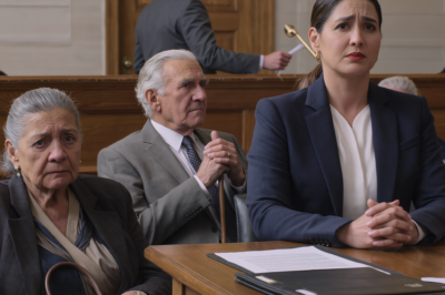 Mis padres testificaron contra mí bajo juramento. Dijeron que yo falsifiqué todo. El jurado no dejaba de mirarme. Yo no dije ni una sola palabra para defenderme. Pero su abogado se quedó helado cuando el juez dijo: “Hagan pasar al testigo”.