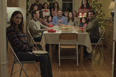 En la cena de navidad, mamá le dio regalos a todos. Yo no recibí nada. Ella dijo: “Siéntete agradecida de poder estar sentada aquí”. Mi tío se rió y dijo: “Alégrate de que aún recordamos tu nombre”. Todos se rieron. Yo dije: “Bueno saberlo”. 2 semanas después, estaban en mi puerta, gritando: “¡Necesitamos hablar! ¡Abre… por favor!”.