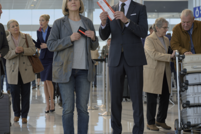 At LAX, my brother waved a middle-seat ticket in my face and laughed, “First class isn’t for people living paycheck to paycheck,” while my parents looked away—until I reached into my worn Walmart jacket, pulled out a black ID card with a red strip, and said, “I am authorizing a priority one override,” and the entire terminal seemed to stop breathing at once.