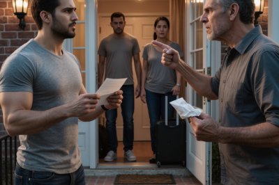 Mi padrastro me apuntó con un dedo temblando y escupió: “Esta casa es tan mía como tuya”, después de tirar los recuerdos de mi padre y convertir mi hogar en su reino… pero cuando le puse la carta de desalojo en la mano, mi madre tomó una maleta, sus hijos me dieron la espalda y entendí que no estaban peleando por un techo: estaban intentando borrar a mi padre para quedarse con todo