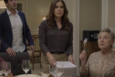 Una semana después del divorcio, mi exsuegra dejó el tenedor, me miró como si yo fuera una intrusa y dijo: “¿Por qué no te has ido todavía?”. Yo llevaba cinco años bajando la cabeza en esa mesa, pero esa noche sonreí, miré hacia el salón y respondí algo que hizo que el rostro de Marcos cambiara por completo, porque en esa casa había una verdad que ellos jamás se molestaron en ver.